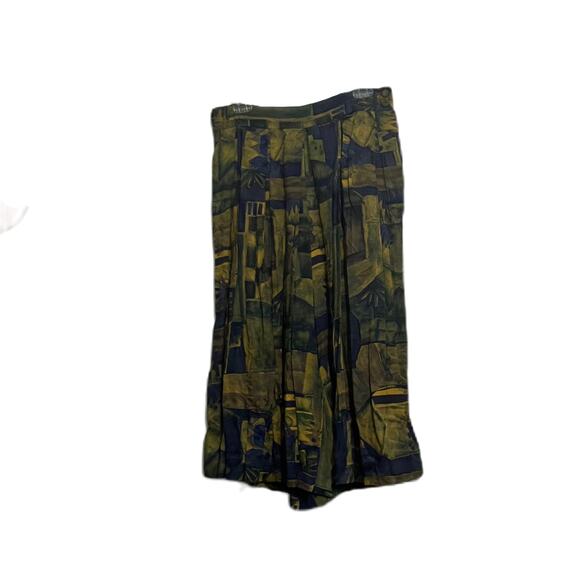 InGroup Ltd 1980s Vintage Gaucho Pants Pockets - Picture 2 of 5